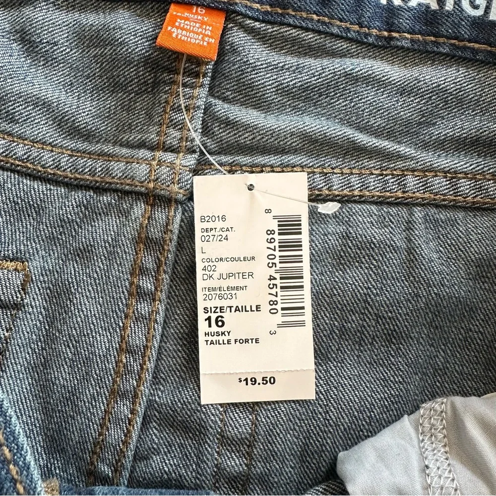 NWT The Children’s Place Boys Straight Jeans Dark Jupiter Blue 16H 16 Husky